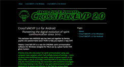 Desktop Screenshot of crosstalkevp.com